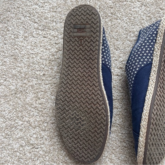 Toms Palmera Americana Canvas shoes sz 10 - Picture 7 of 8